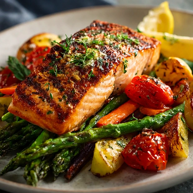Sapa spezial grill lachs